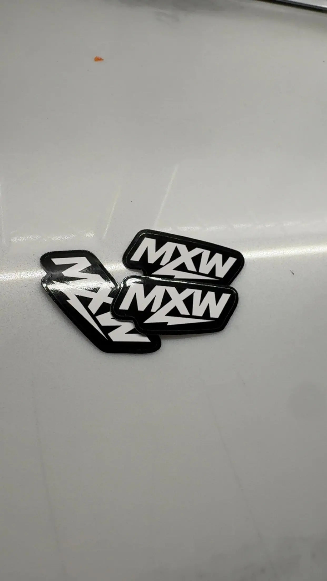MXW Logo Stickers