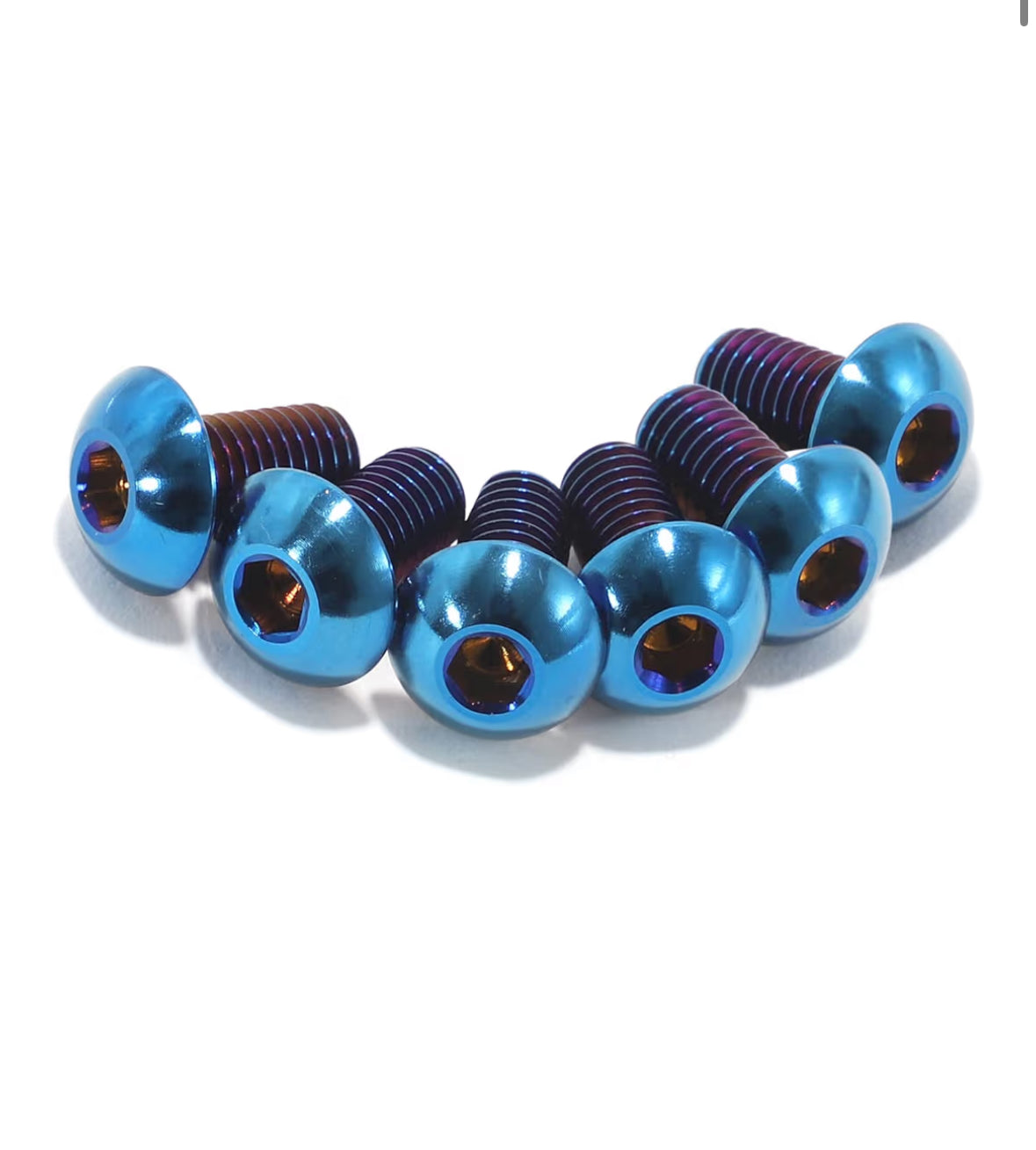 Titanium Surron Front Rotor Bolts